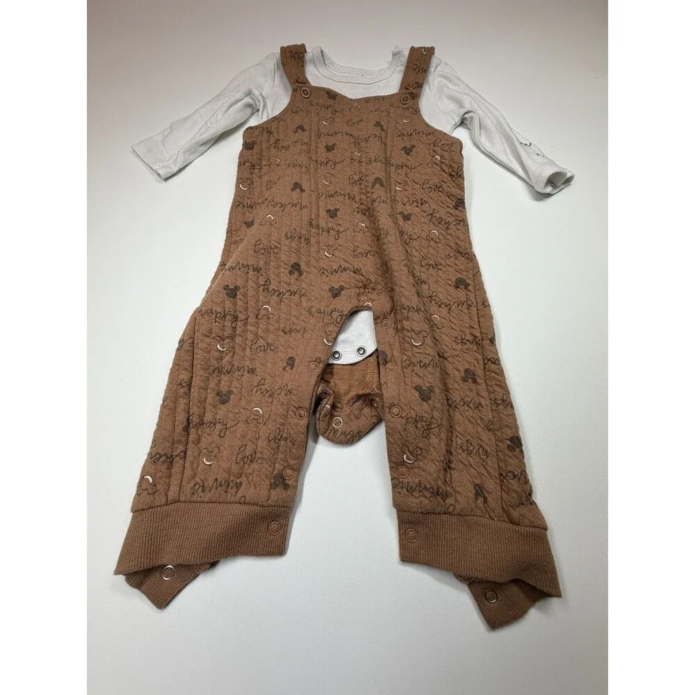 Baby Boy Clothes Lot 12M Carter’s Cat & Jack Disney Sleepers Outfit Set